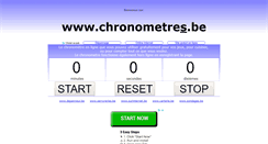 Desktop Screenshot of chronometres.be